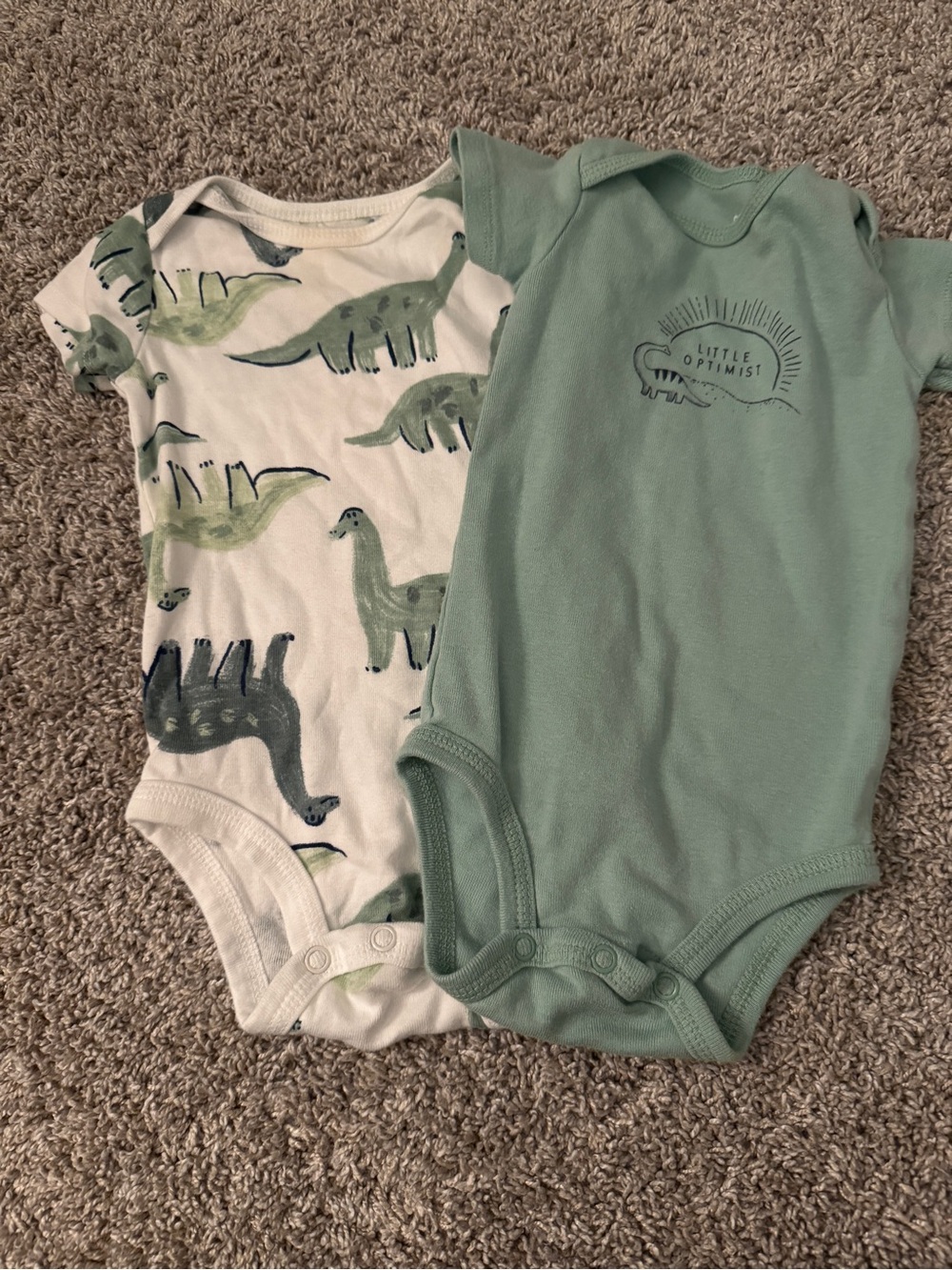Carters 6m set of two onesies